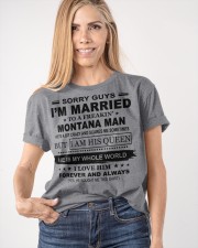 Sorry Guys I'm Married - Montana Man Classic T-Shirt apparel-classic-tshirt-lifestyle-front-100
