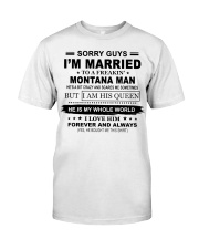 Sorry Guys I'm Married - Montana Man Classic T-Shirt tile