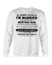 Sorry Guys I'm Married - Montana Man Crewneck Sweatshirt tile