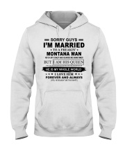 Sorry Guys I'm Married - Montana Man Hooded Sweatshirt tile