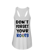 Alberta Flag Don't Forget Your Roots Ladies Flowy Tank tile