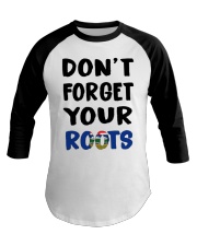 Alberta Flag Don't Forget Your Roots Baseball Tee tile