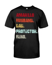Amarillo Dad Hero Premium Fit Mens Tee tile