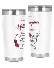 THE LOVE MOTHER AND DAUGHTER MICHIGAN CALIFORNIA 20oz Tumbler tile
