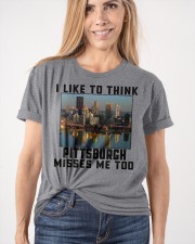 Pittsburgh Misses Me Too Classic T-Shirt apparel-classic-tshirt-lifestyle-front-101
