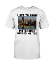 Pittsburgh Misses Me Too Classic T-Shirt tile