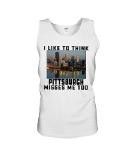 Pittsburgh Misses Me Too Unisex Tank tile