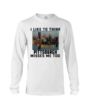 Pittsburgh Misses Me Too Long Sleeve Tee tile