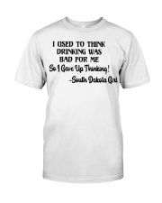 South Dakota Girl Gave Up Thinking Classic T-Shirt tile