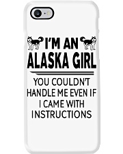 Alaska Girl - Couldn't Handle Me Phone Case tile