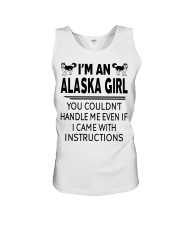 Alaska Girl - Couldn't Handle Me Unisex Tank tile