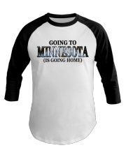 Going To Minnesota Landscape Baseball Tee tile