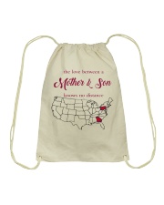 The Love Mother Son Pennsylvania Georgia Drawstring Bag tile