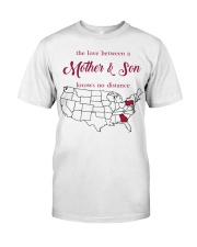 The Love Mother Son Pennsylvania Georgia Classic T-Shirt tile
