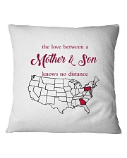 The Love Mother Son Pennsylvania Georgia Square Pillowcase tile