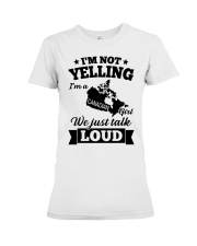 I'M A CANADIAN GIRL Premium Fit Ladies Tee tile