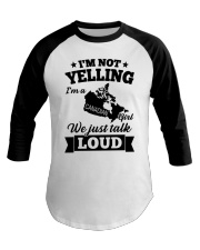 I'M A CANADIAN GIRL Baseball Tee tile