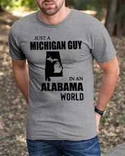 MICHIGAN GUY IN ALABAMA Classic T-Shirt apparel-classic-tshirt-lifestyle-front-52