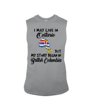 Began In British Columbia - Live In Ontario Sleeveless Tee tile