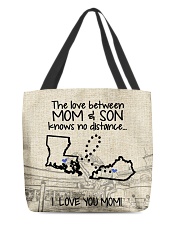 The Love Mother And Son Kentucky Louisiana All-over Tote back