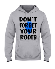 Illinois Map Don't Forget Your Roots Hooded Sweatshirt front