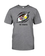 Flag Illinois My Roots Classic T-Shirt front