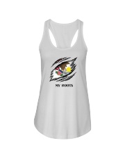 Flag Illinois My Roots Ladies Flowy Tank tile
