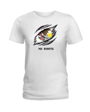 Flag Illinois My Roots Ladies T-Shirt tile