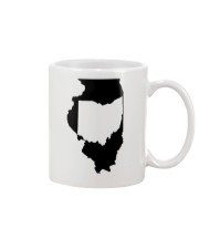 MAP OHIO IN ILLINOIS Mug tile