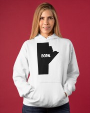 Manitoba - Born Hooded Sweatshirt apparel-hooded-sweatshirt-lifestyle-front-86