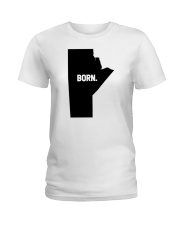 Manitoba - Born Ladies T-Shirt tile