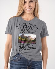 Pack My Bags - Go To Montana Classic T-Shirt apparel-classic-tshirt-lifestyle-front-101
