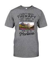 Pack My Bags - Go To Montana Classic T-Shirt front