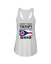 Therapy - Go To Ohio Ladies Flowy Tank tile
