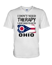 Therapy - Go To Ohio V-Neck T-Shirt tile