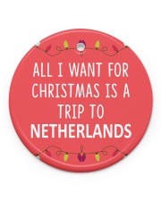 A Trip To Netherlands Circle ornament - single (porcelain) front