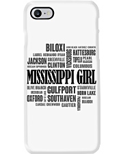 Mississippi girl cities Phone Case tile