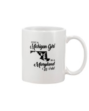 MICHIGAN GIRL IN MARYLAND Mug tile