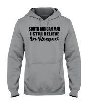 South African Man I Still Believe In Respect Hooded Sweatshirt tile