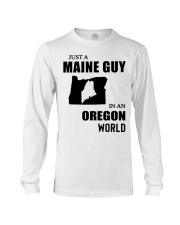 MAINE GUY IN OREGON Long Sleeve Tee tile