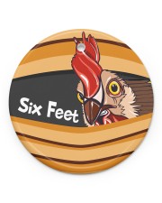 Chicken - Six Feet Circle ornament - single (porcelain) front