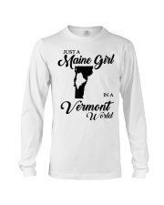 MAINE GIRL IN VERMONT Long Sleeve Tee tile