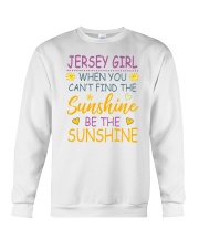 Jersey Girl- Be The Sunshine Crewneck Sweatshirt tile