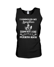 Google My Symptoms - Go To Puerto Rico Unisex Tank tile