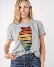 Retro Illinois Classic T-Shirt apparel-classic-tshirt-lifestyle-front-100