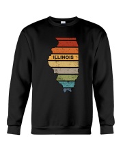 Retro Illinois Crewneck Sweatshirt tile