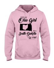 OHIO GIRL IN SOUTH DAKOTA Hooded Sweatshirt front