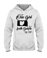 OHIO GIRL IN SOUTH DAKOTA Hooded Sweatshirt tile
