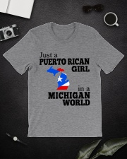 PUERTO RICAN GIRL IN MICHIGAN Classic T-Shirt lifestyle-mens-crewneck-front-16