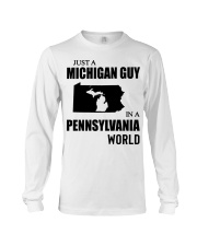 MICHIGAN GUY IN PENNSYLVANIA Long Sleeve Tee tile
